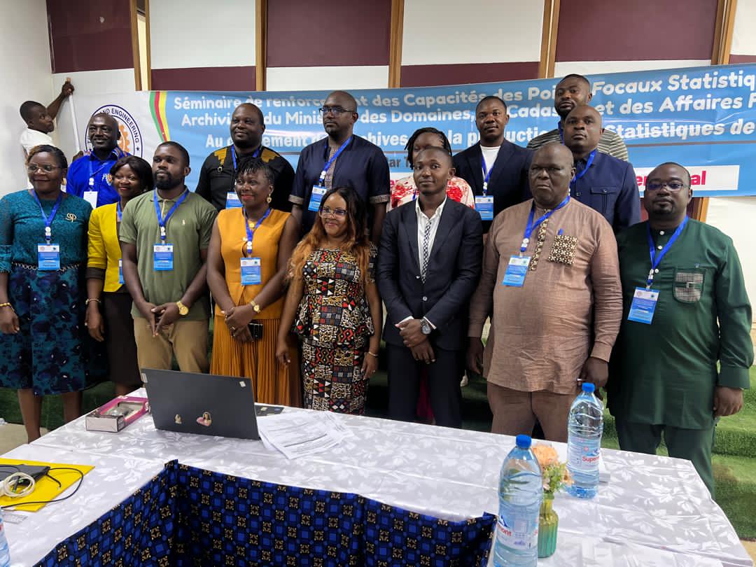 ATELIER DE FORMATION DES POINTS FOCAUX STATISTIQUES ET DES ARCHIVISTES DU MINDCAF AU CLASSEMENT DES ARCHIVES ET A LA PRODUCTION DES STATISTIQUES DE BASE.